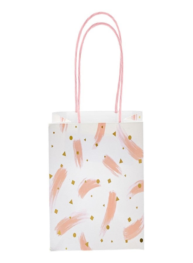 Sparkle and Bash Party Favor Bags with Handles - 12-Pack, 5 x 5 x 3 In, Pink Floral & Animal Assortment - Mini Gift Bags for Jewelry, Candies & Small Favors - Image 5